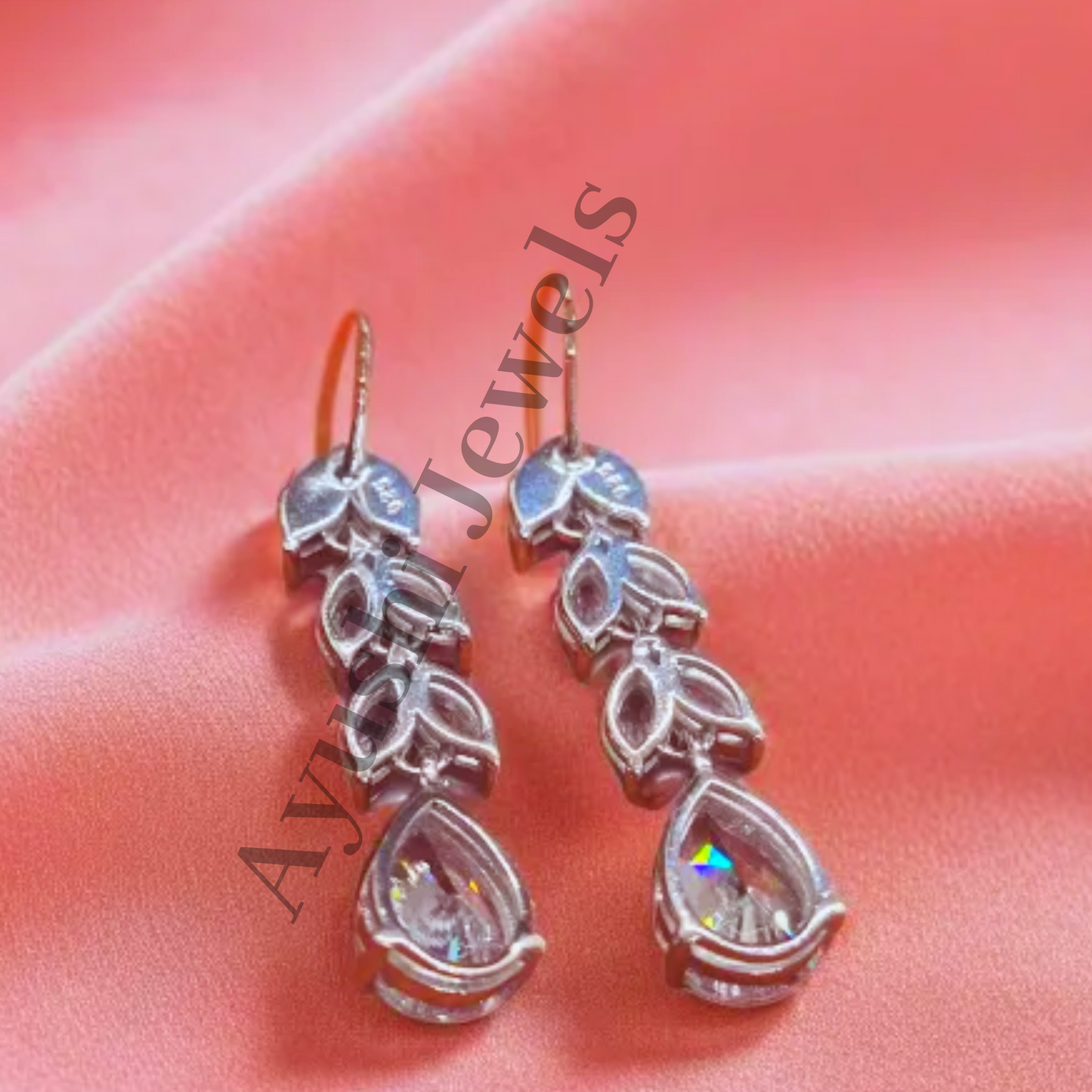 "Timeless Sparkle: 925 Sterling Silver Women's Earrings"