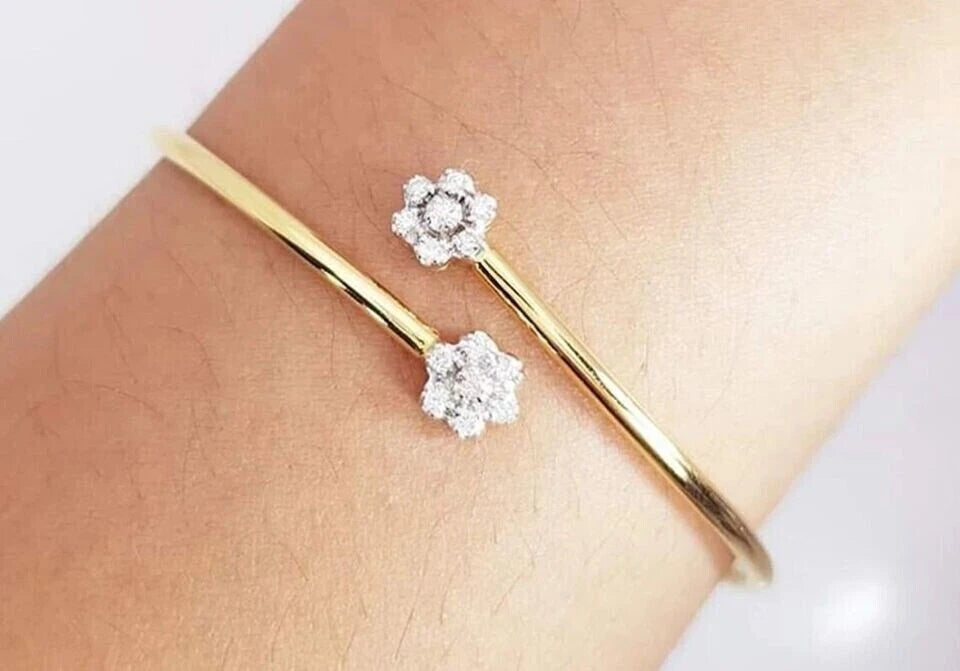 Women’s Classic 925 Sterling Silver Bangle Bracelet