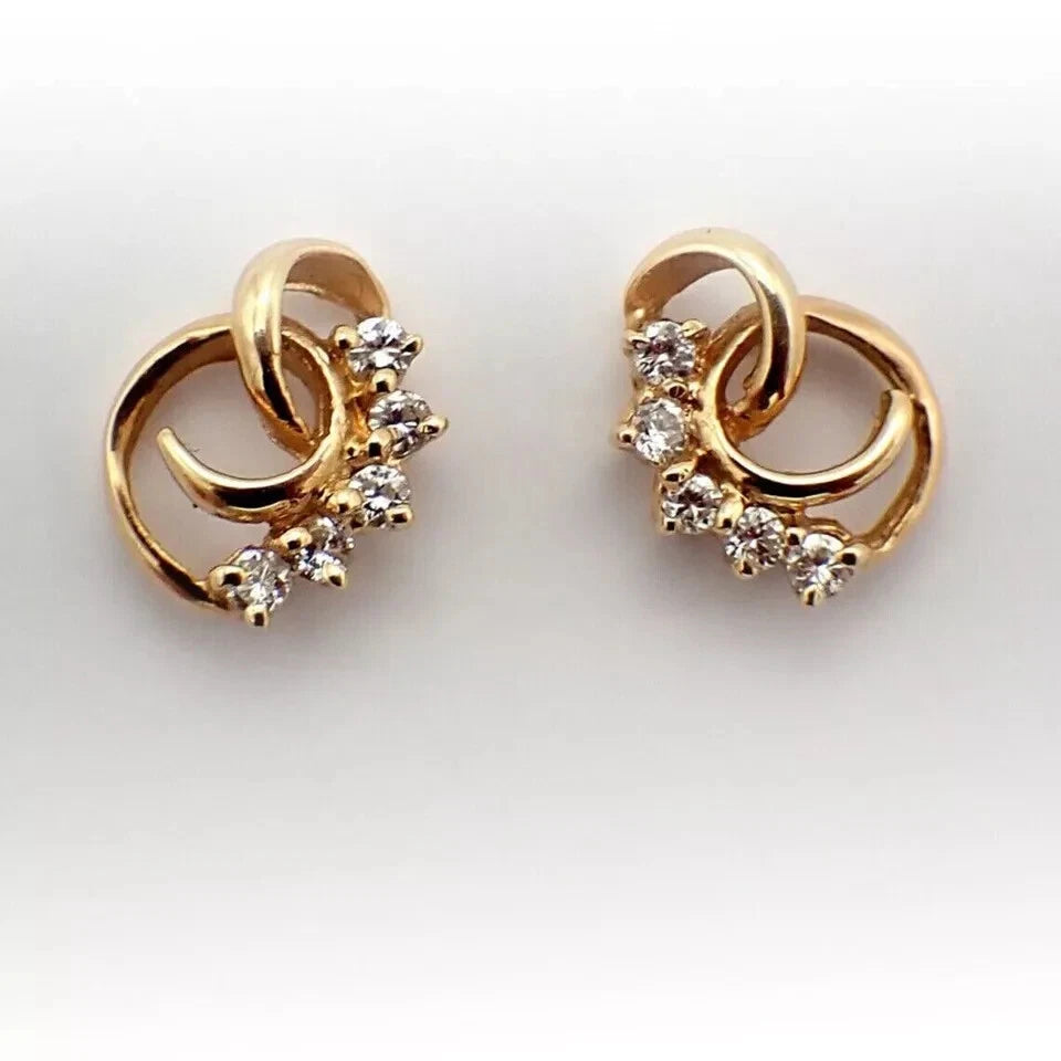 Classic Women’s Earrings Cubic Zirconia 925 Sterling Silver