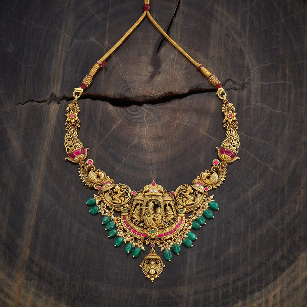 Silver Temple Necklace