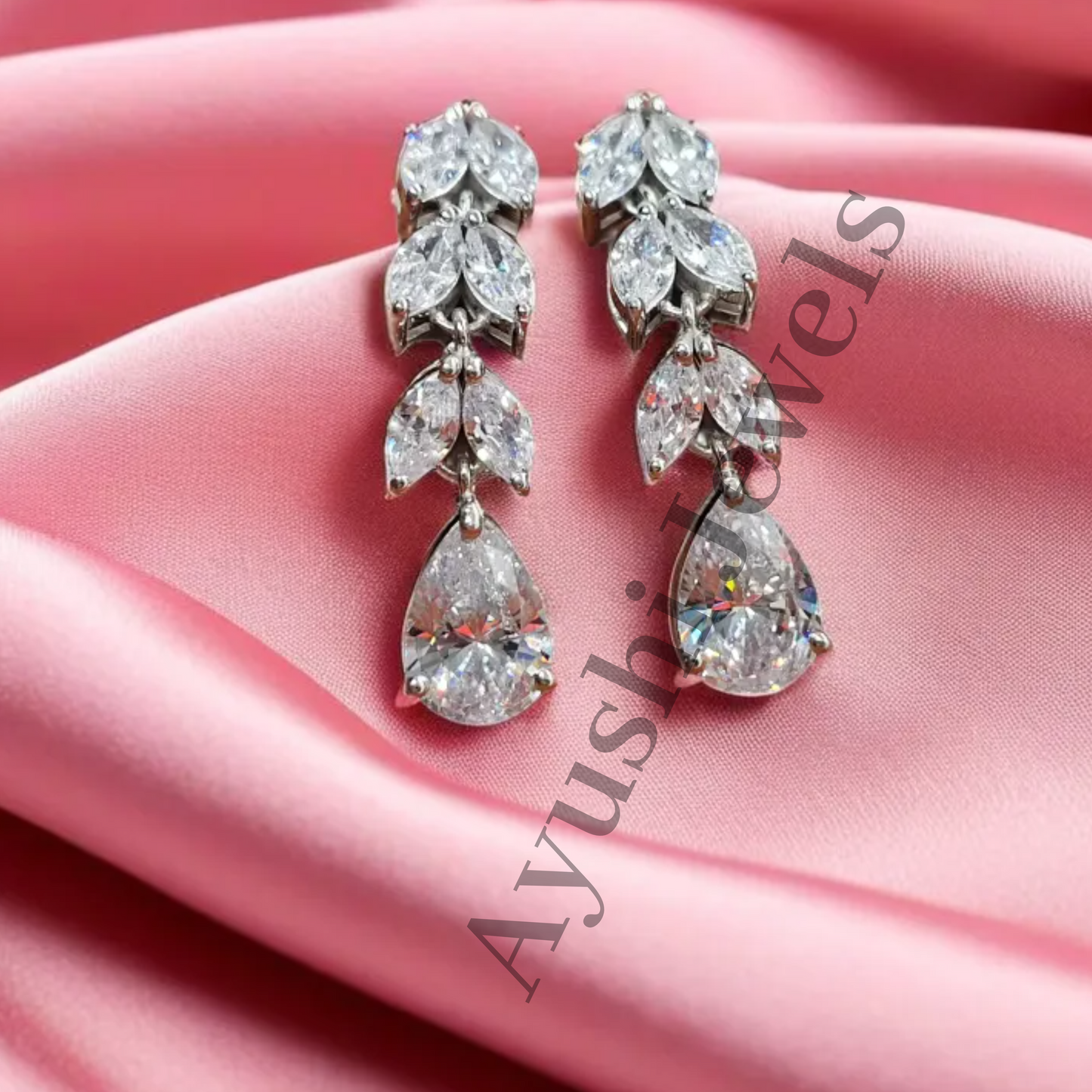 "Timeless Sparkle: 925 Sterling Silver Women's Earrings"