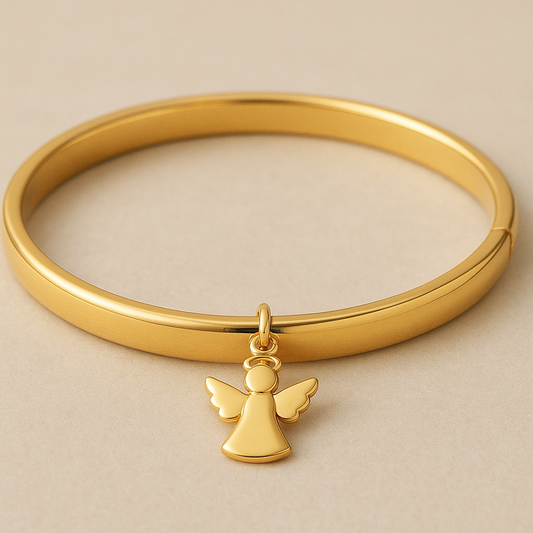 Minimalist Sterling Silver Women’s Bangle Gift