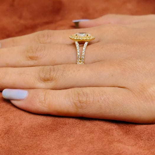 Oval Design Ring for Women – 925 Sterling Silver Jewelry