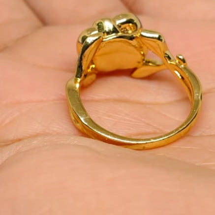 925 Sterling Silver Rose Ring – Elegant Floral Design for Women