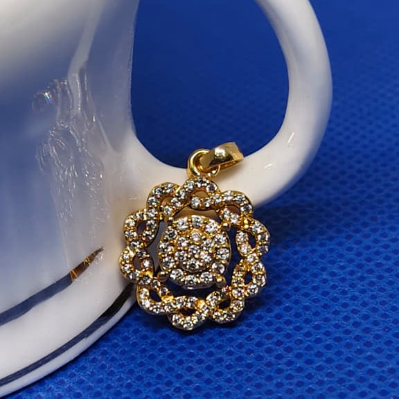 Floral Design 925 Sterling Silver Pendant – Perfect Gift for Her