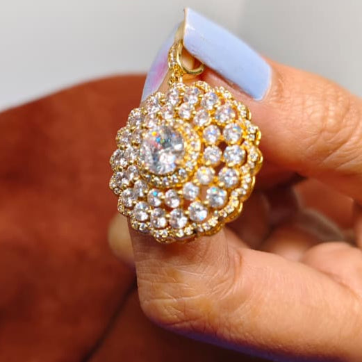 Elegant Round Cut CZ Ring for Women – 925 Sterling Silver