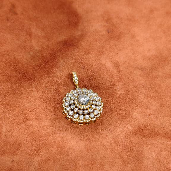 Elegant Round Cut CZ Ring for Women – 925 Sterling Silver