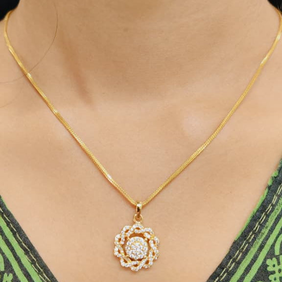 Elegant Round Cut CZ Ring for Women – 925 Sterling Silver