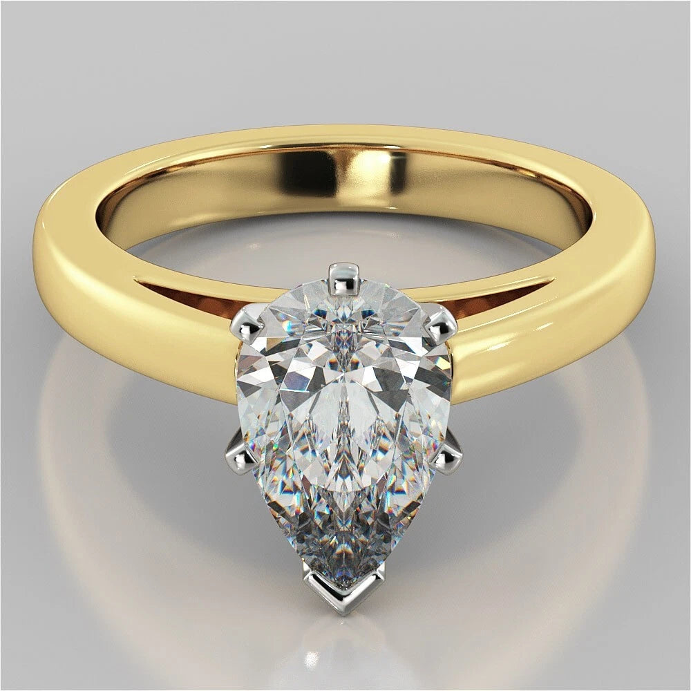 Women's Set Ring 925 Sterling Silver Elegant Band Design