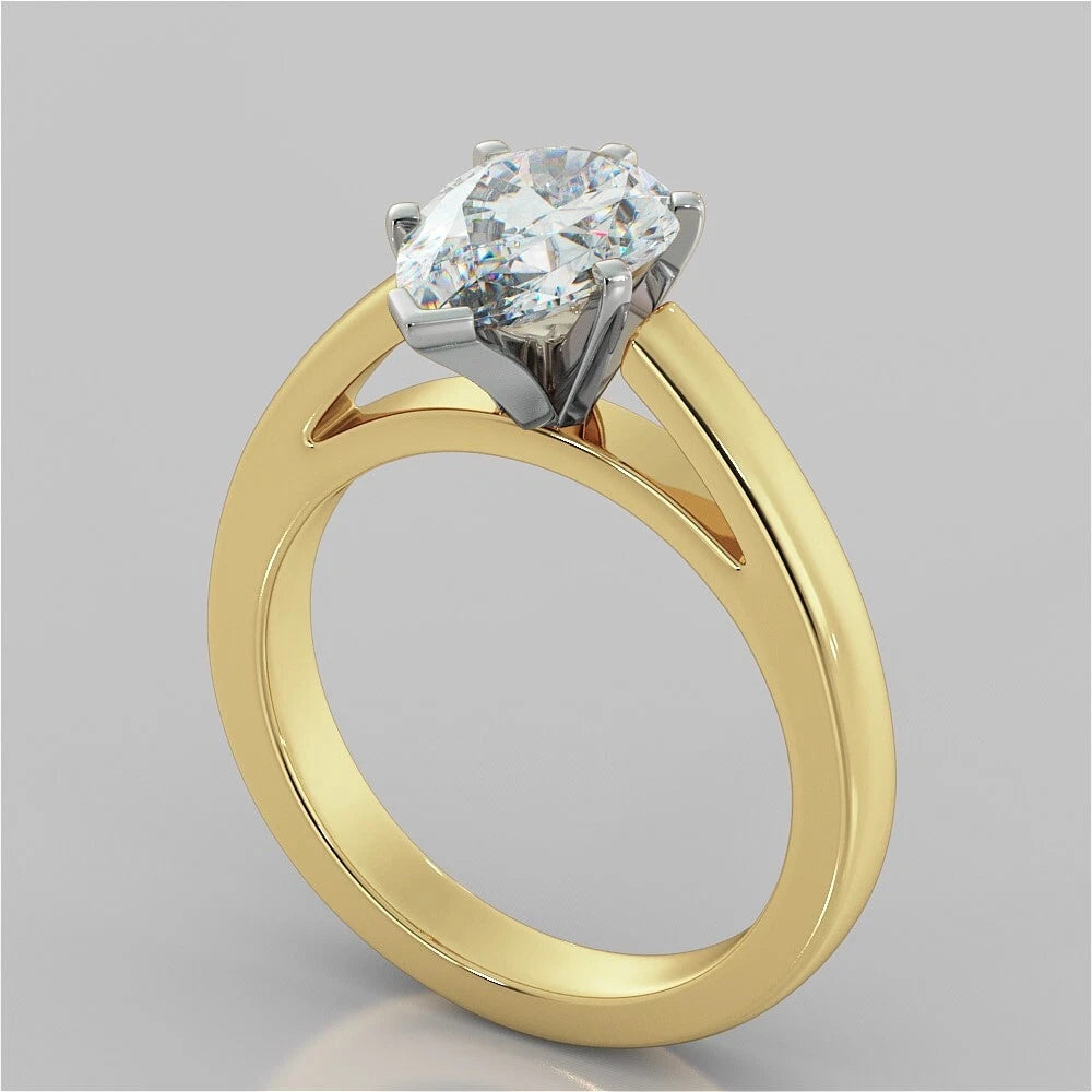 Women's Set Ring 925 Sterling Silver Elegant Band Design