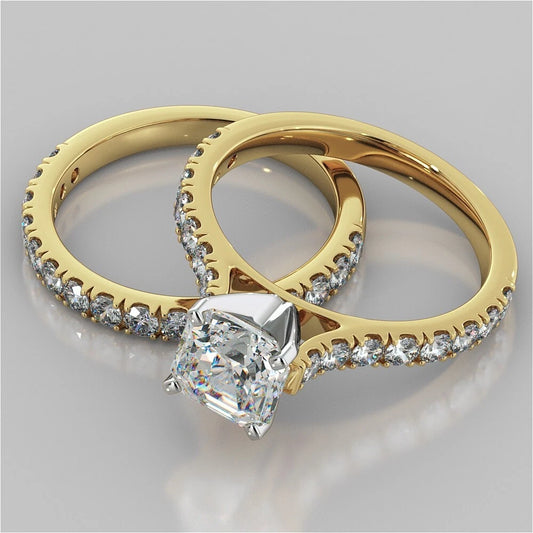 Women's Designer Ring Set 925 Sterling Silver Stylish Finish