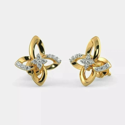 Women’s Everyday Stud Earrings 925 Sterling Silver Cubic Zirconia
