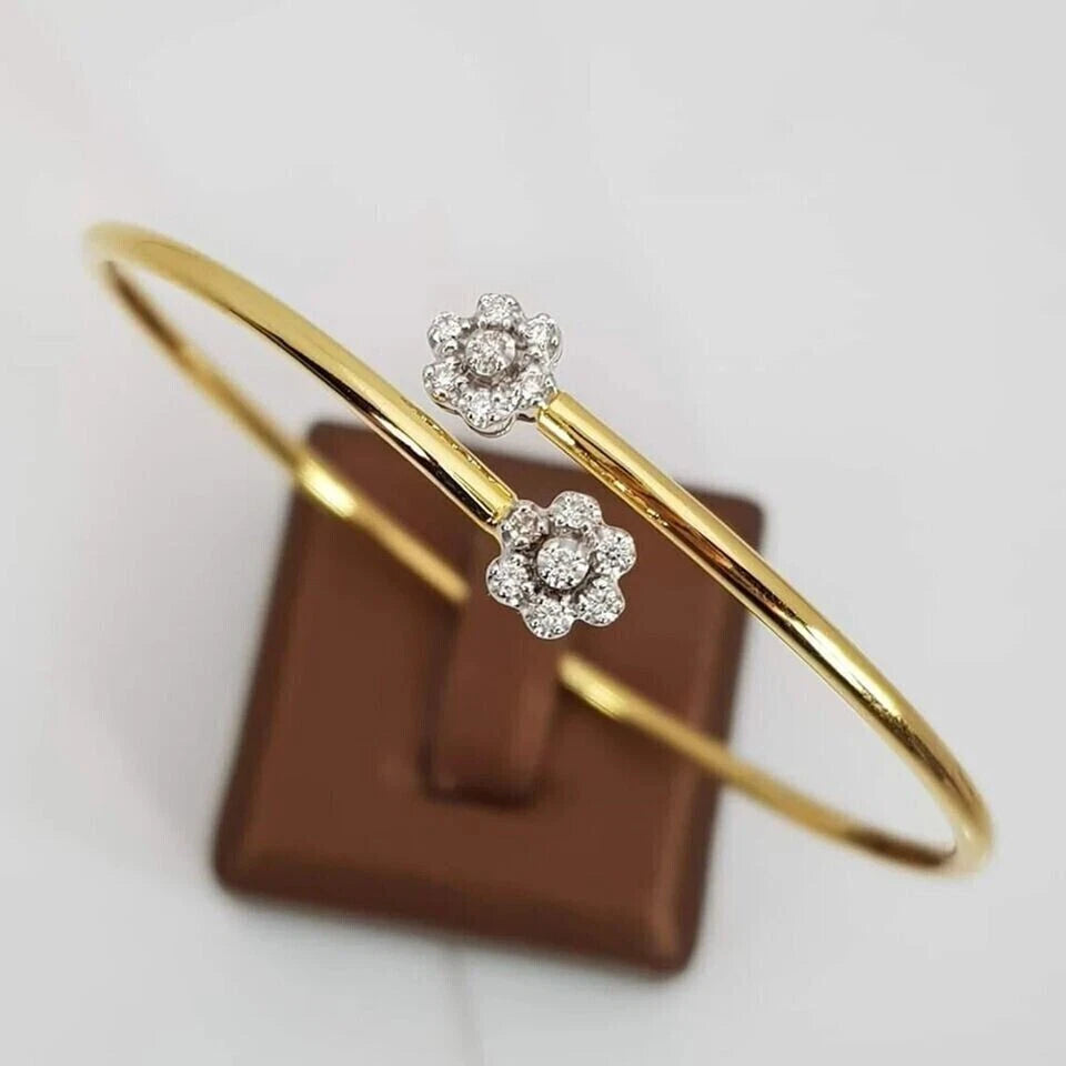 Women’s Classic 925 Sterling Silver Bangle Bracelet